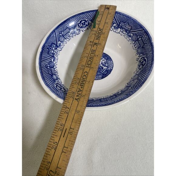 9 Inch Blue Willow Ware Vegetable Bowl by ROYAL China (USA) - Picture 5 of 5